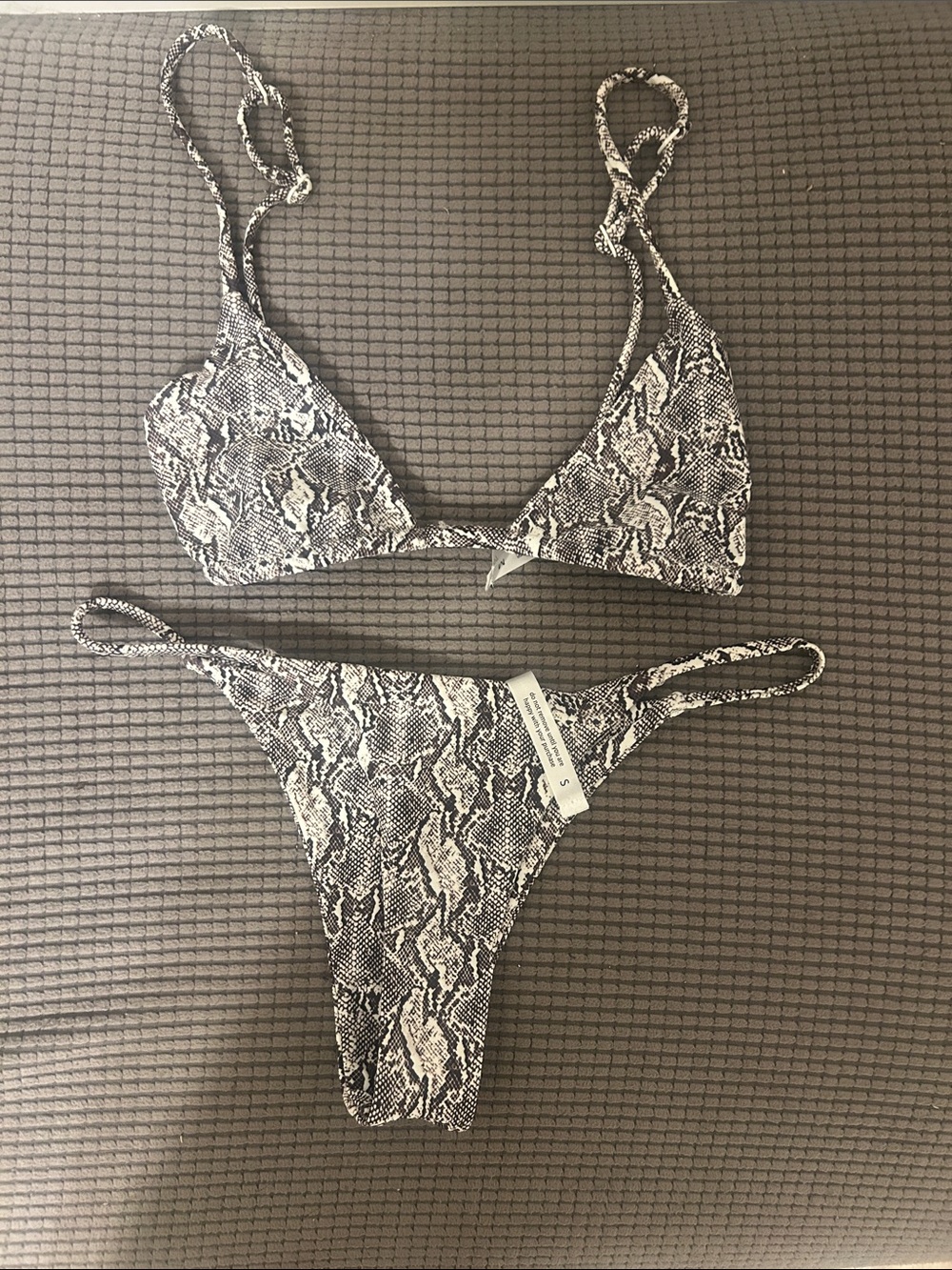 Ark Swimwear snake print bikini